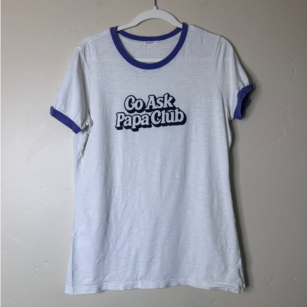The Bee and The Fox Women's GO ASK PAPA CLUB Graphic Tee XL